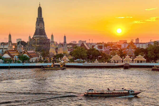 Private tour to Wat Pho,Wat Arun, Canal Tour,Flower Market - Bangkok by Canal, Temple, and Flower Market