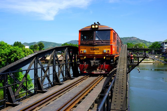 River Kwai Jungle Rafts: 2-Day Kanchanaburi Escape from Bangkok - Riding the Death Railway back toward Bangkok