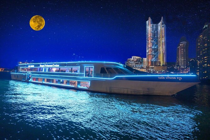 Royal Princess Dinner Cruise: Bangkok Chao Phraya River - Boarding at Asiatique at 7:30 pm