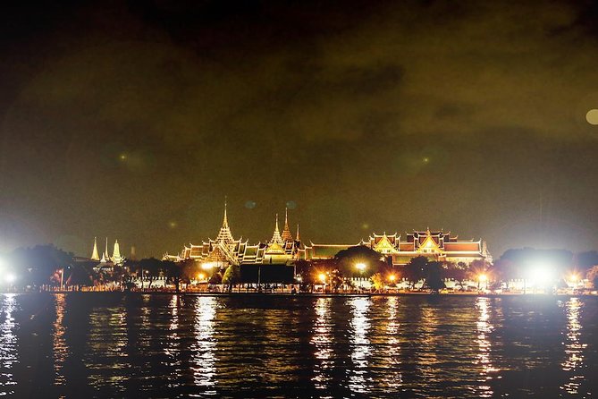 Saffron Luxury Dinner Cruise: A Journey on the River of Kings - The Grand Palace after dark