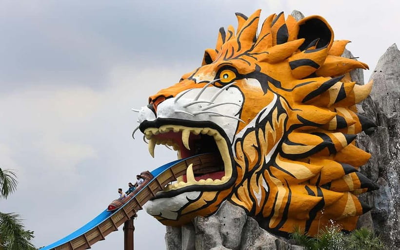 Siam Amazing Park Entry Ticket with Buffet Lunch (NON THAI) - Afternoon Rides for Children and Teenagers