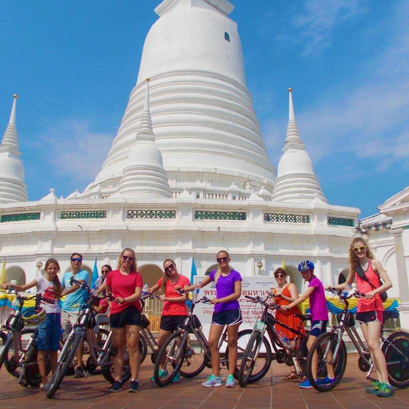 Thai culture and Bangkok local life guided bike tour - Why a bike is the right way to see this side of Bangkok