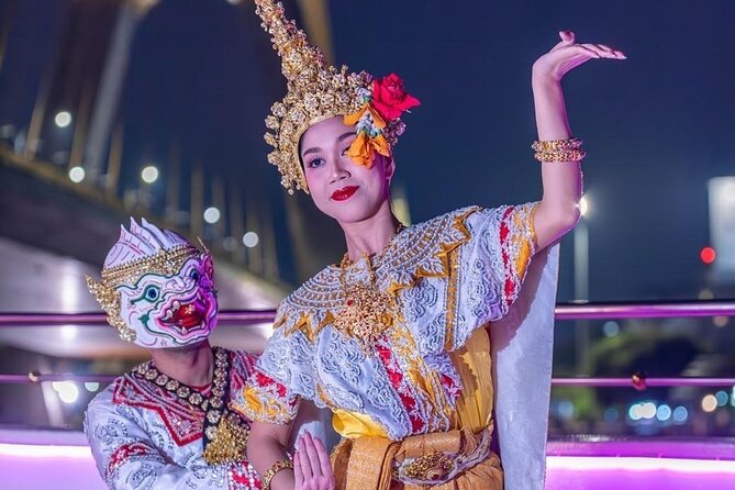 The Newest Luxury 5 Star Bangkok Chaophraya Dinner Cruise - Thai dance, singers, and an after-dinner party