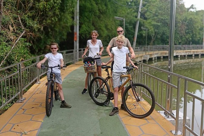 The Original Bicycle Tour in the Green Jungle of Bangkok - From Khlong Toei to Bang Kachao by boat