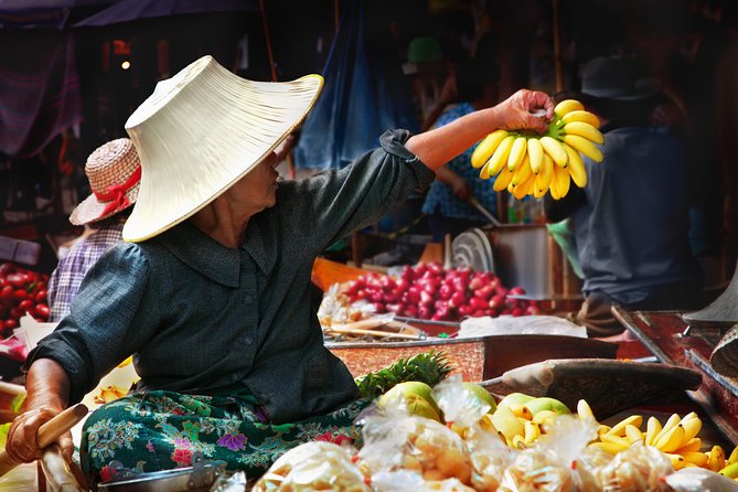 Train & Floating Market Food Adventure + Scenic train ride - A Possible Coconut Farm Visit