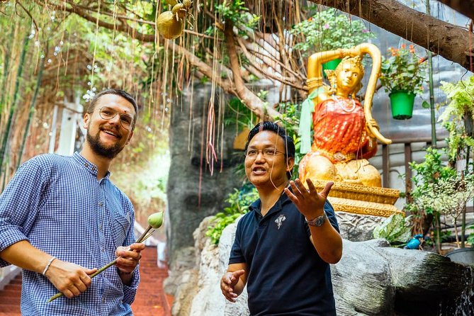 Treasures of Bangkok: Buddhism & Monks Private Tour - The ordination hall, murals, and amulet market