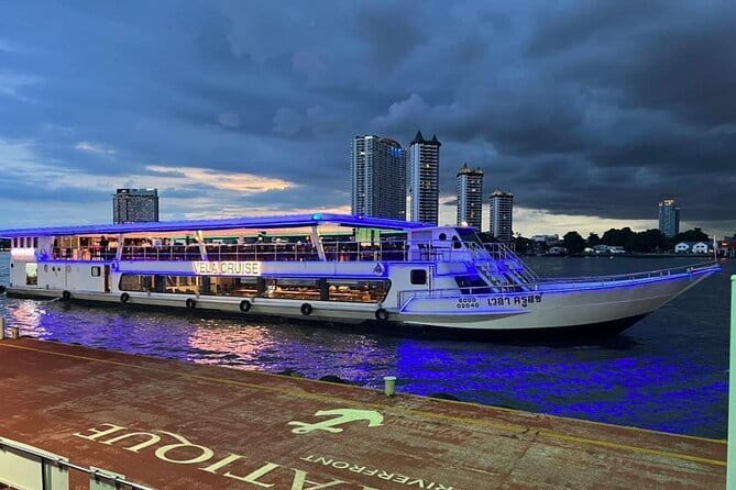 Vela Dinner Buffet Cruise with Bangkok Night Views and Shows - What the VELA cruise is really offering