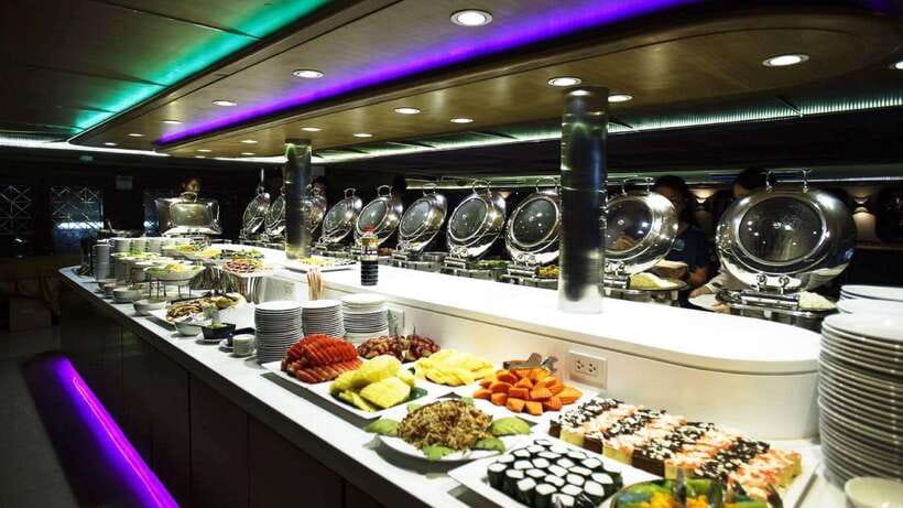 Wonderful Pearl Cruise with Private Hotel Transfer - Dinner with Thai and international dishes