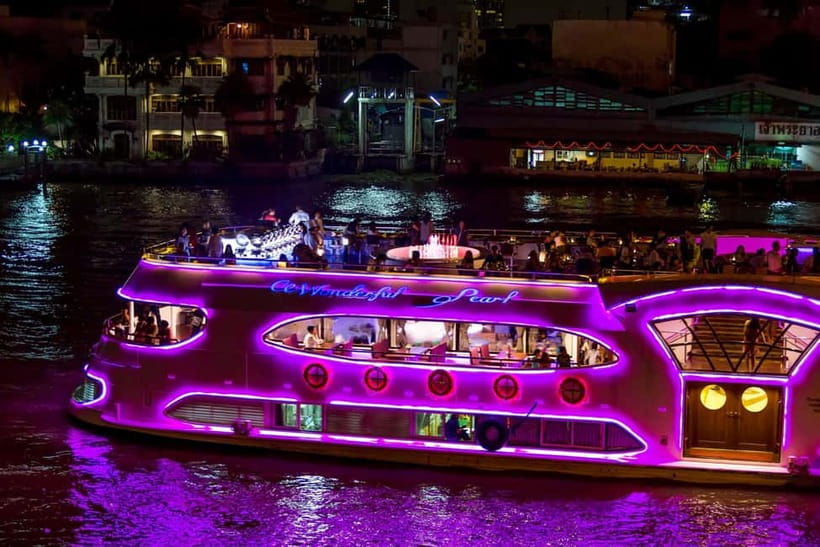 Wonderful Pearl Cruise with Private Hotel Transfer - Wat Arun from the water